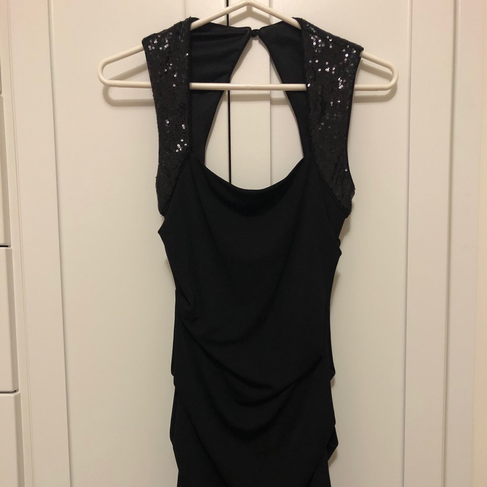 Calvin Klein Long Black Dress